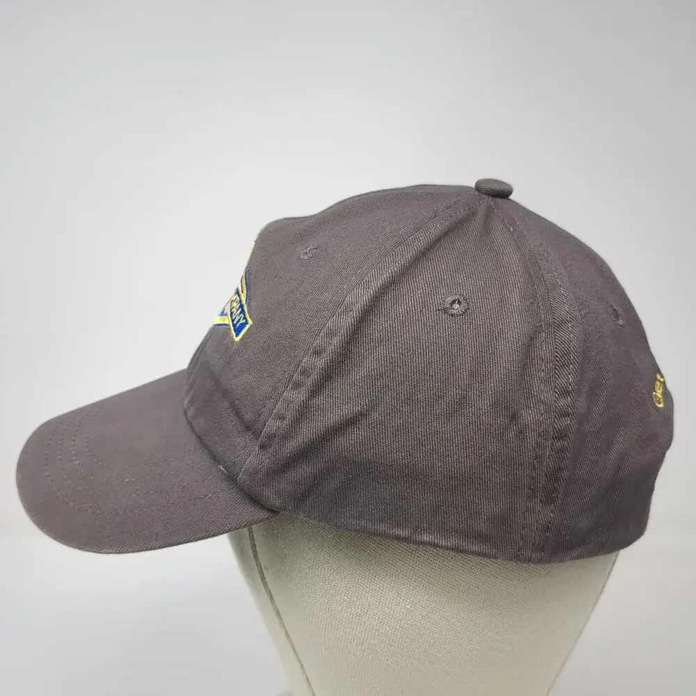 British Beer Company Hat Baseball Cap Gray One Size Slideback Union Jack Logo